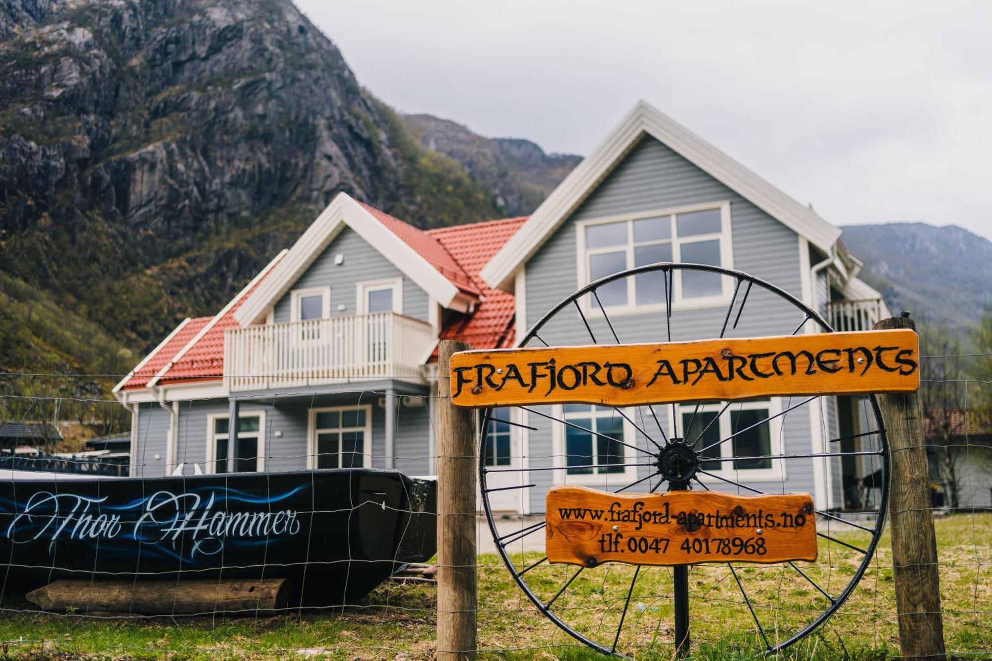 Frafjord Apartments Thor Dirdal Exteriér fotografie